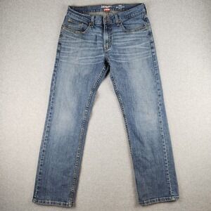 Denizen Levi's Jeans Men's 34x31 Blue Light Wash Cotton Stretch 285 Relaxed Fit